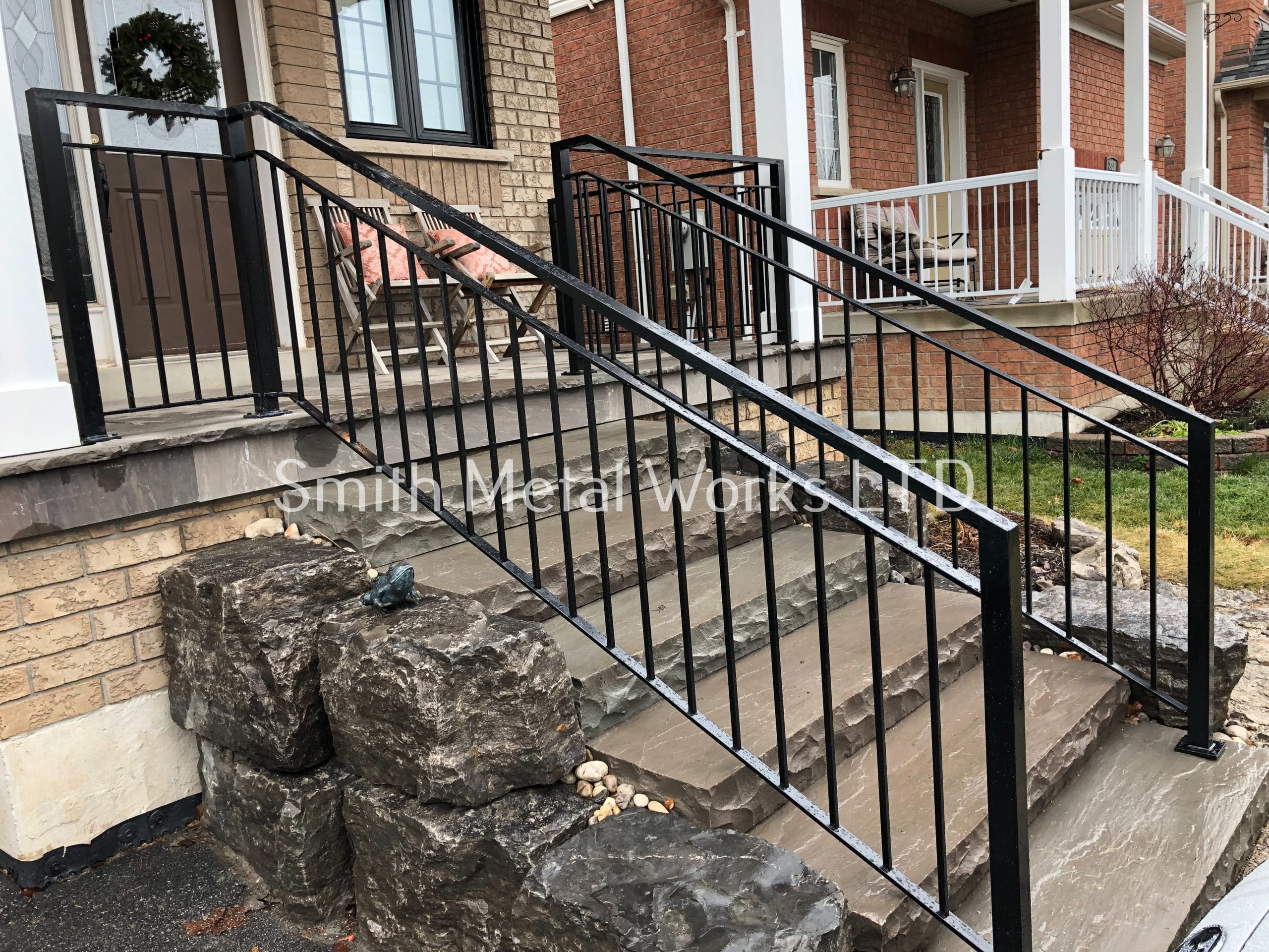 The Best Exterior Porch Railings In Toronto SmithMetalWorks   01107 Outdoor Porch Railings 